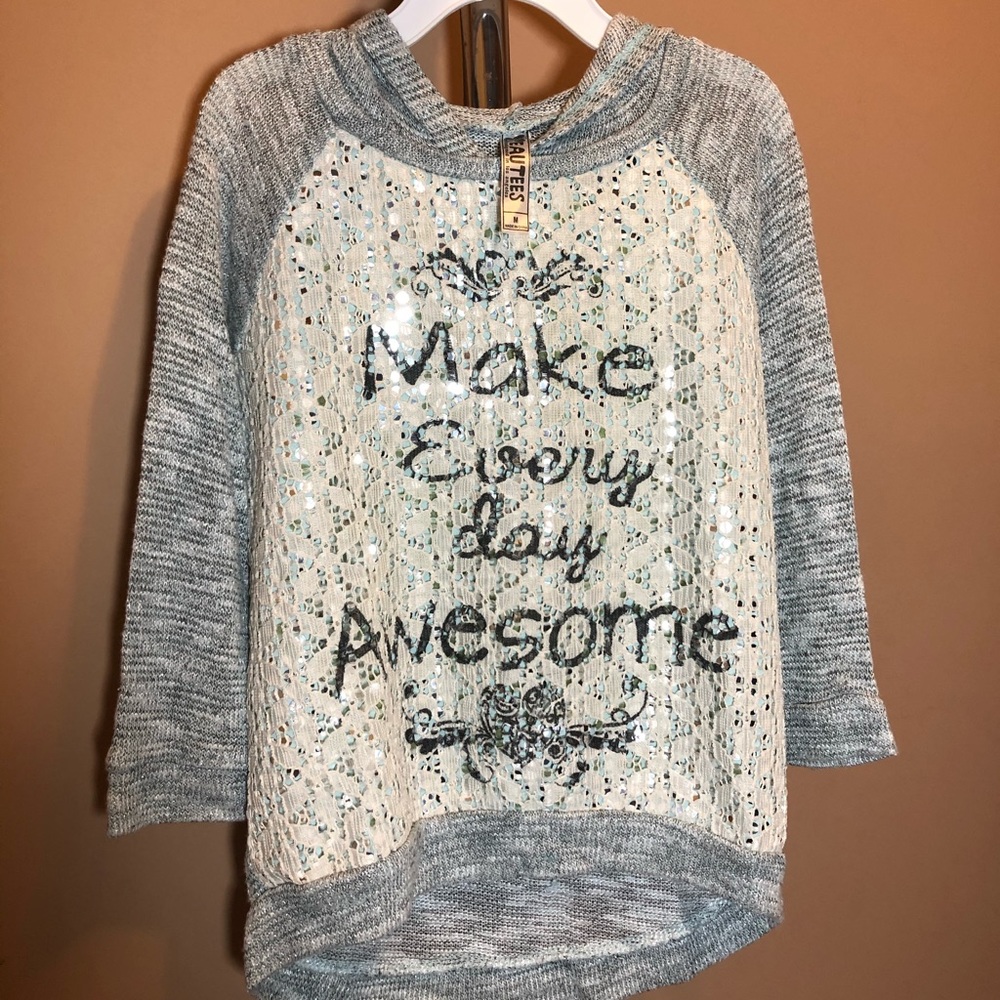 Beautees hoodie sweater, girls M